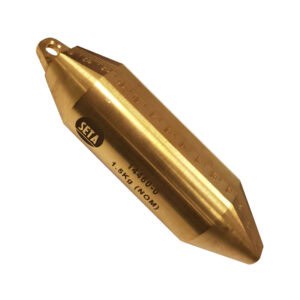 Torpido Şeklinde Daldırma Ağırlığı – Ağır Yağlar için 1,5 Kg | Torpedo-Shaped Dip Weight – 1.5 Kgs for Heavy Oils