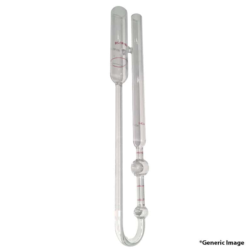 Kalibre Edilmiş U-Tube Ters Akış Viskozimetre Boyut Kodu 5 | Calibrated U-Tube Reverse Flow Viscometer Size Code 5