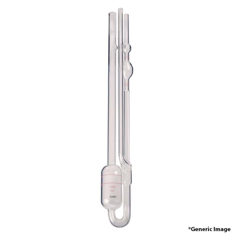 Kalibre Edilmiş Ubbelohde Viskozimetre Boyut Kodu 2 UKAS Kalibrasyonlu | Calibrated Ubbelohde Viscometer Size Code 2 UKAS Calibrated