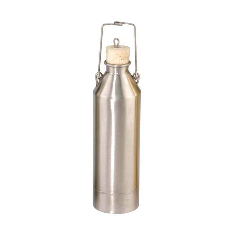 Paslanmaz Çelik Tek Duvarlı 1 Litre Numune Alma Kutusu | Stainless Steel Single-Walled 1 Litre Sampling Can