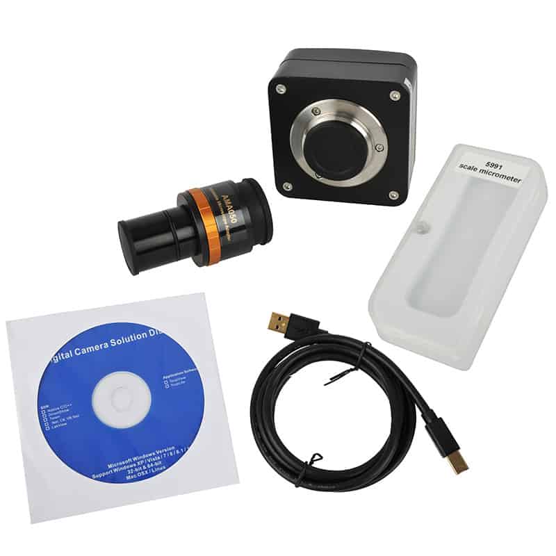 4-Top İzi Ölçümü için CCD Kamera | CCD Camera for 4-Ball Scar Measurement