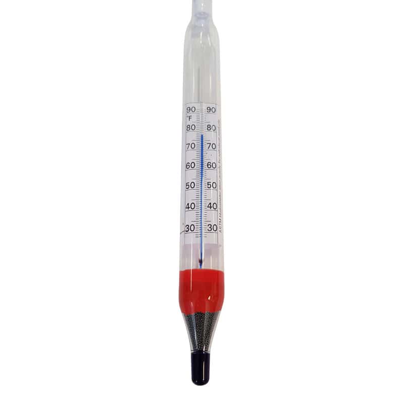 Hidrometre Termometresi ASTM101H | Hydrometer Thermometer ASTM101H - Görsel 2