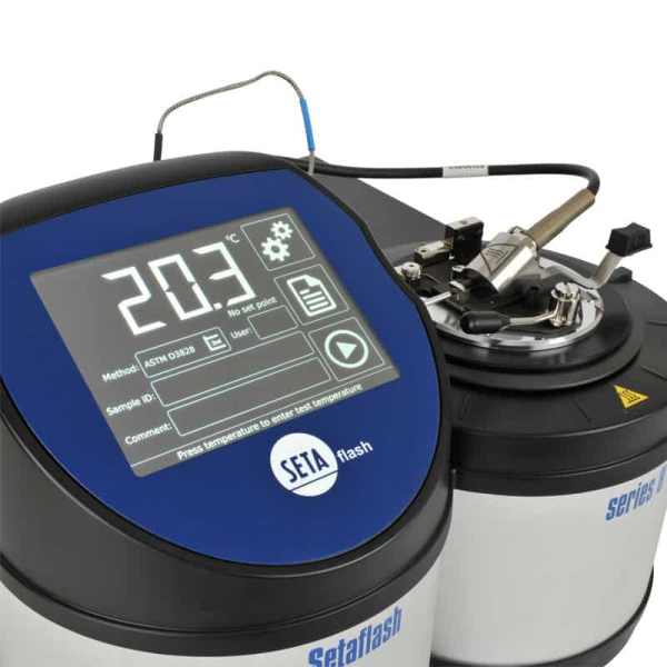 Setaflash Serisi 8 Kapalı Kap Parlama Noktası Test Cihazı – Yüksek Sıcaklık | Setaflash Series 8 Closed Cup Flash Point Tester – High Temperature - Görsel 3