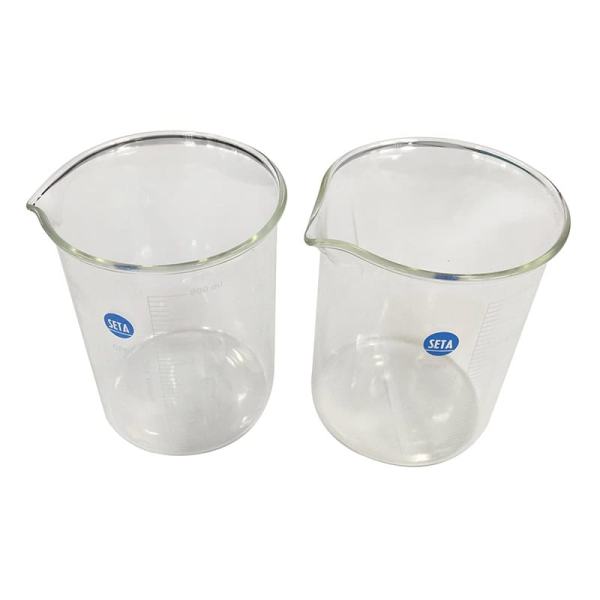 Cam Beher, CFBT & CSCFBT, 800 ml (2'li paket) | Glass Beaker, CFBT & CSCFBT, 800 ml (pack of 2)