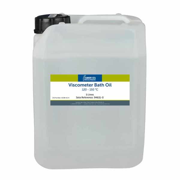 Viskozimetre Banyo Yağı 120 – 150 ?C (5 litre) | Viscometer Bath Oil 120 – 150 ?C (5 litres)