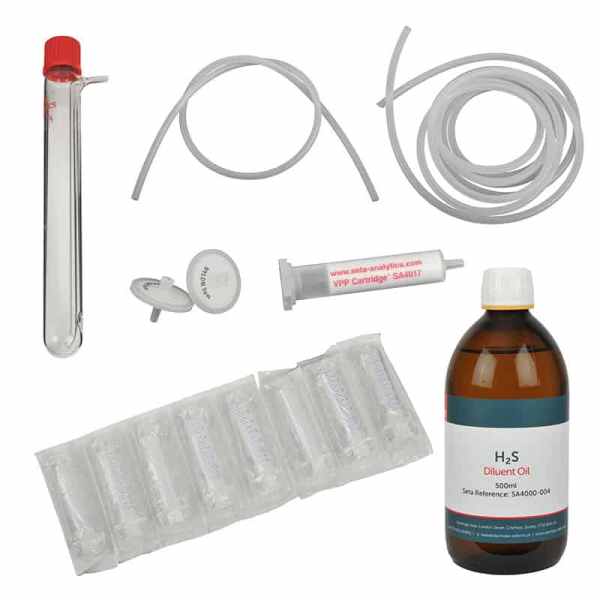 IP 570 için H2S Başlangıç Kiti (yaklaşık 20 test) | H2S Start up Kit for IP 570 (approx. 20 tests)