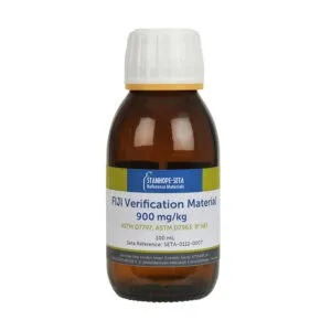 FIJI Doğrulama Malzemesi 900 mg/kg 100 ml | FIJI Verification Material 900 mg/kg 100 ml