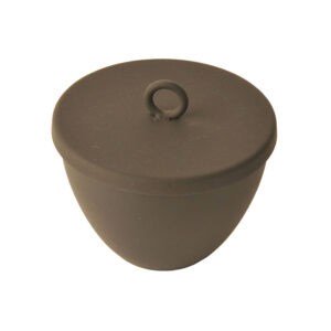 Bükülmüş Pota ve Kapak (2'li Paket) | Spun Crucible and Cover (Pack of 2)