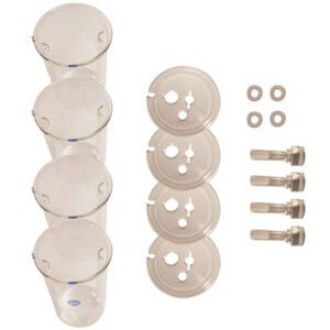 Koruyucu şeffaf tulumlar ve montaj parçaları, otomasyon ve güvenlik sistemleri için mükemmel çözüm.