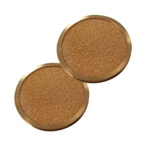 Sinterlenmiş Pirinç Filtre Desteği (2'li Paket) | Sintered Brass Filter Support (Pack of 2)