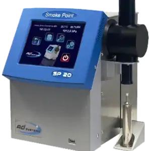 Yüksek teknolojili duman noktası sensörü sistemi.