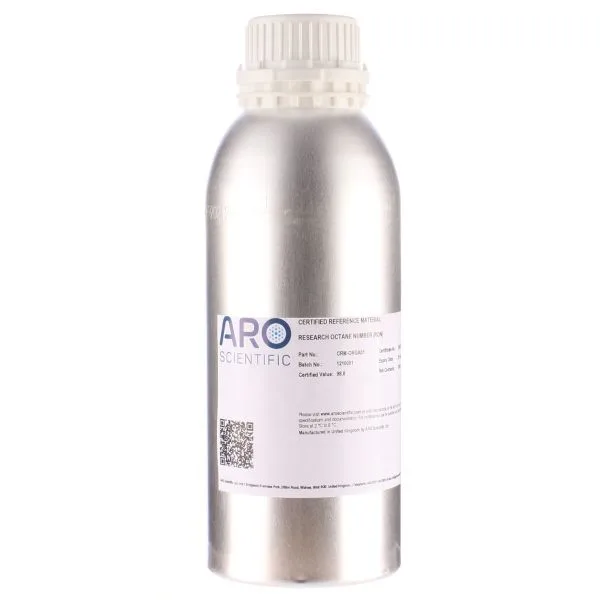 CRM-OMGA02 - Motor Oktan Sayısı (MON) Sertifikalı Referans Malzemesi, Benzin E10 | CRM-OMGA02 - Motor Octane Number (MON) Certified Reference Material, Gasoline E10