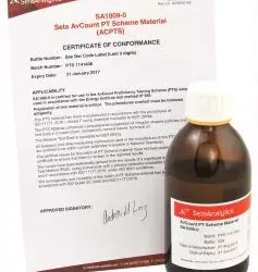 Partikül Sayma Yeterlilik Testi Şeması