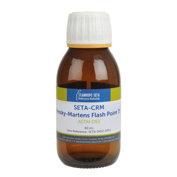 SETA-0412-0051 SETA CRM Pensky-Martens Flash Point Certified Reference Material