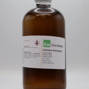 ASI Standards klor kontrol standardı şişesi