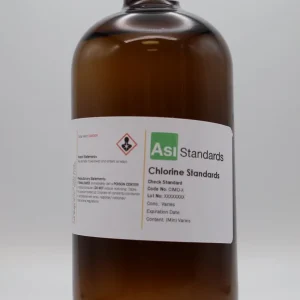 ASI Standards klor kontrol standardı şişesi