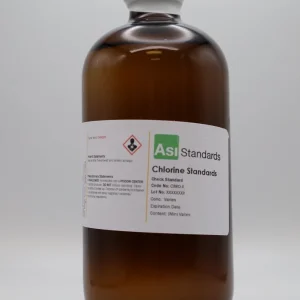 ASI Standards klor kontrol standardı şişesi