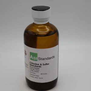 ASI Standards klor ve kükürt kontrol standardı şişesi