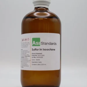 ASI Standards kükürt kalibrasyon seti şişesi