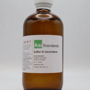 ASI Standards kükürt kontrol standardı şişesi