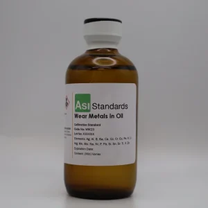 ASI Standards kükürt ve metal standardı şişesi