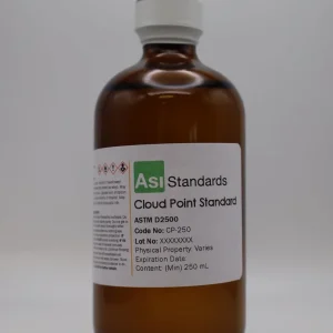 ASI Standards laboratuvar kimyasalı şişesi