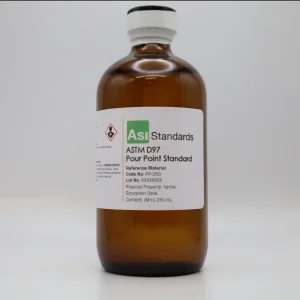 ASI Standards laboratuvar kimyasalı şişesi