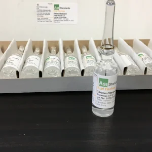 ASI Standards XRF sarf malzemesi şişesi