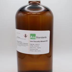 ASI Standards XRF sarf malzemesi şişesi