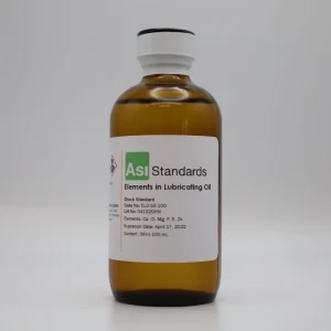 ASI Standards yağlama yağı çoklu element standardı şişesi