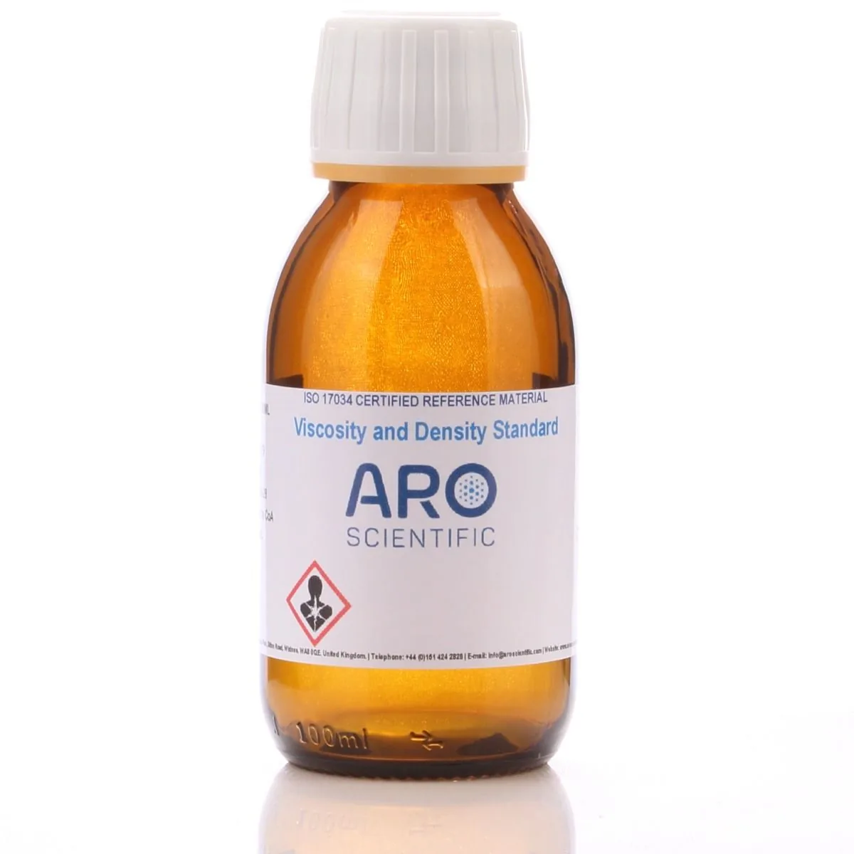 ARO Scientific genel amaçlı viskozite standardı şişesi
